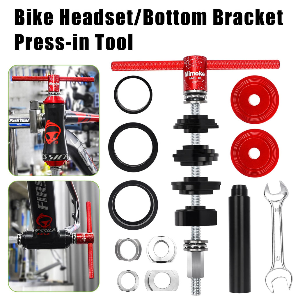 Mimoke Bicycle Bottom Bracket Install & Removal Tool for BB86 BB30 - Red