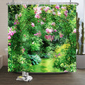 Jolof Store Enchanted Forest Shower Curtain – Waterproof Polyester Fabric
