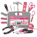 Hi-Spec 38-Piece Pink Tool Kit – Essential Home DIY Hand Tool Set