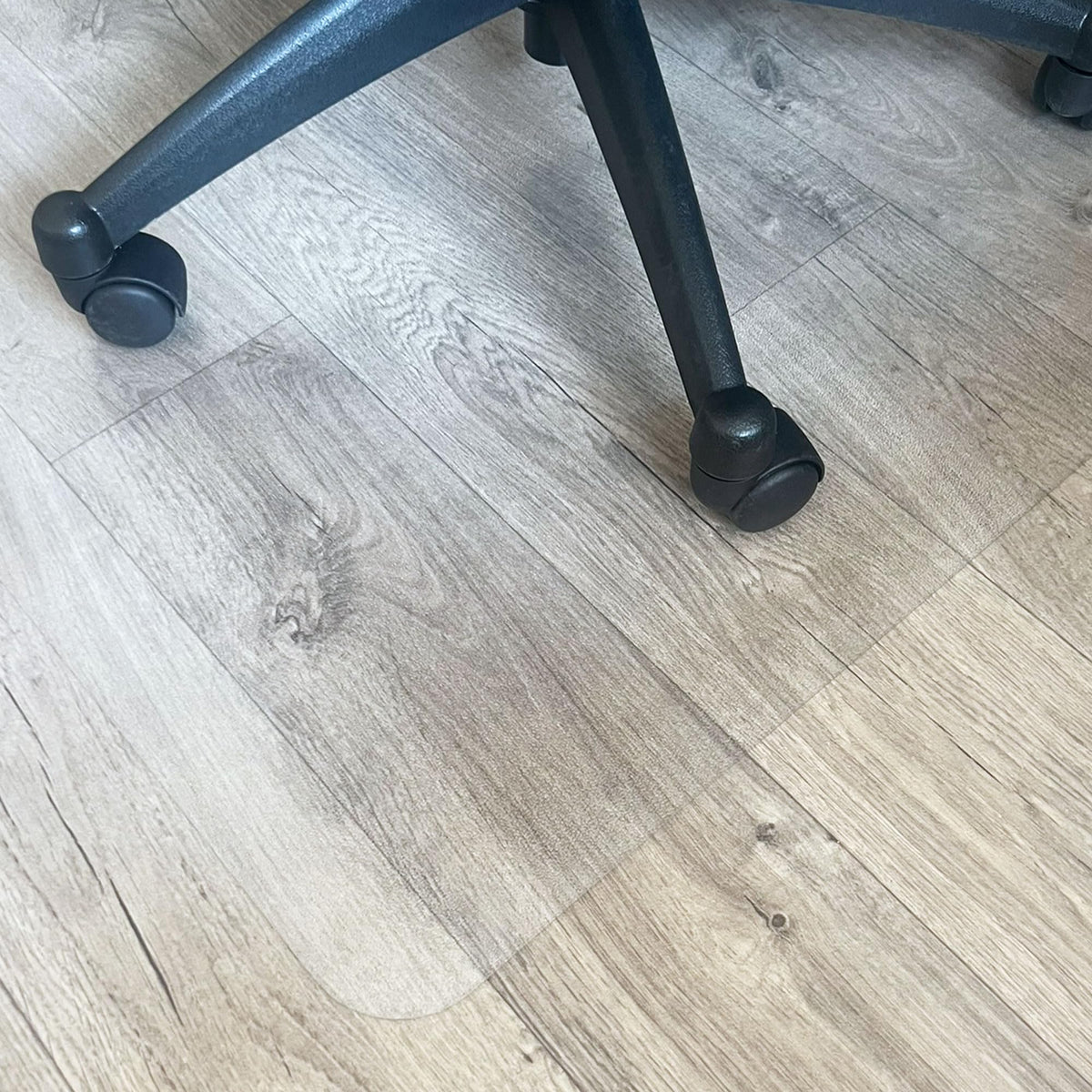 Marvelux Enhanced Polymer Clear Office Chair Mat for Hard Floors 90 x 120cm - image 5