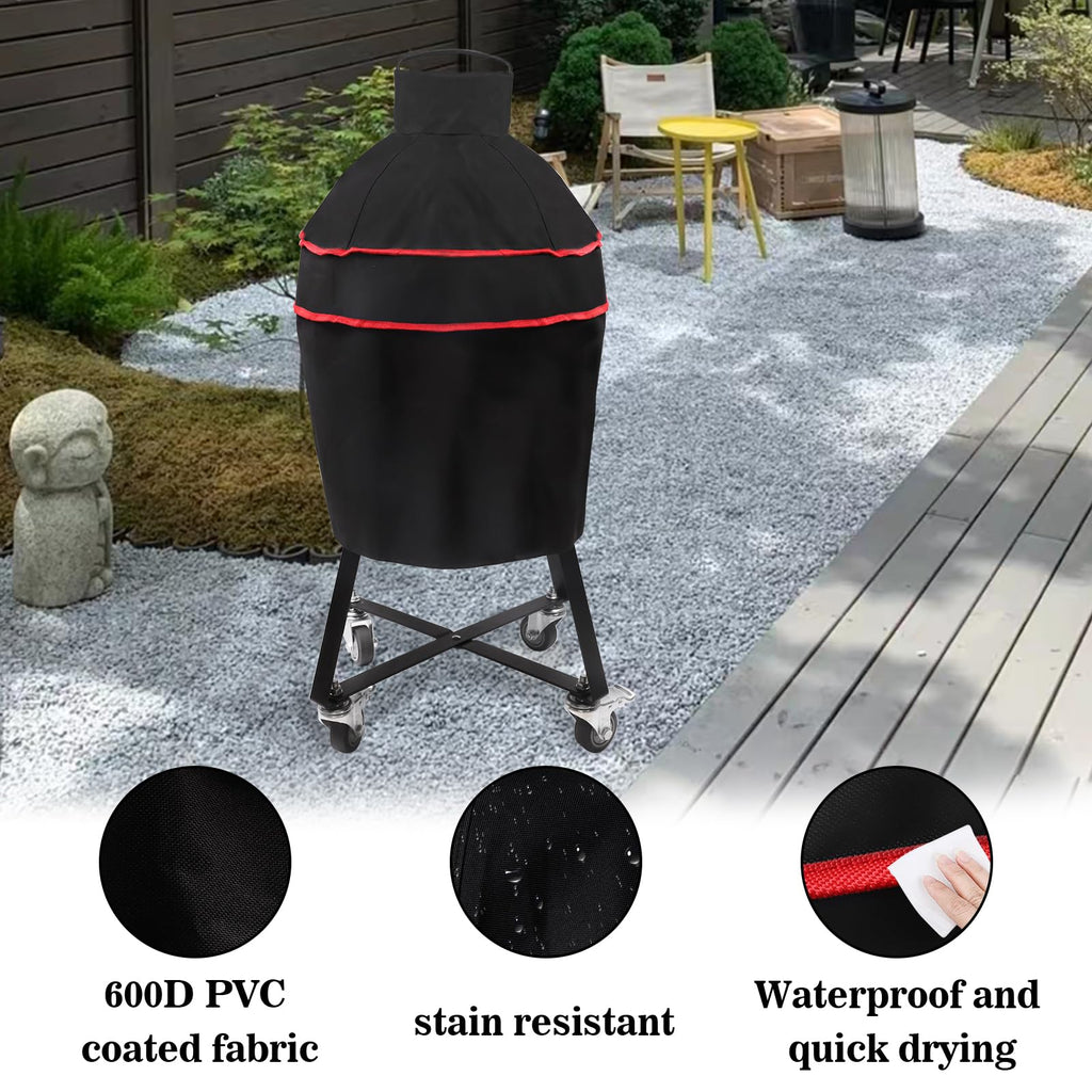 Jolof Store 22 Inch Waterproof Grill Cover for Kamado Joe Junior