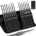 Nicpro 15 Pack Miniature Paint Brushes – Fine Detail Set for Models
