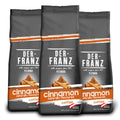 Der-Franz Cinnamon Flavoured Coffee Beans - Arabica & Robusta - 1.5kg