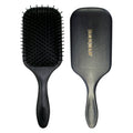 Denman Large Paddle Cushion Hair Brush – Detangling & Blow Drying (Black)