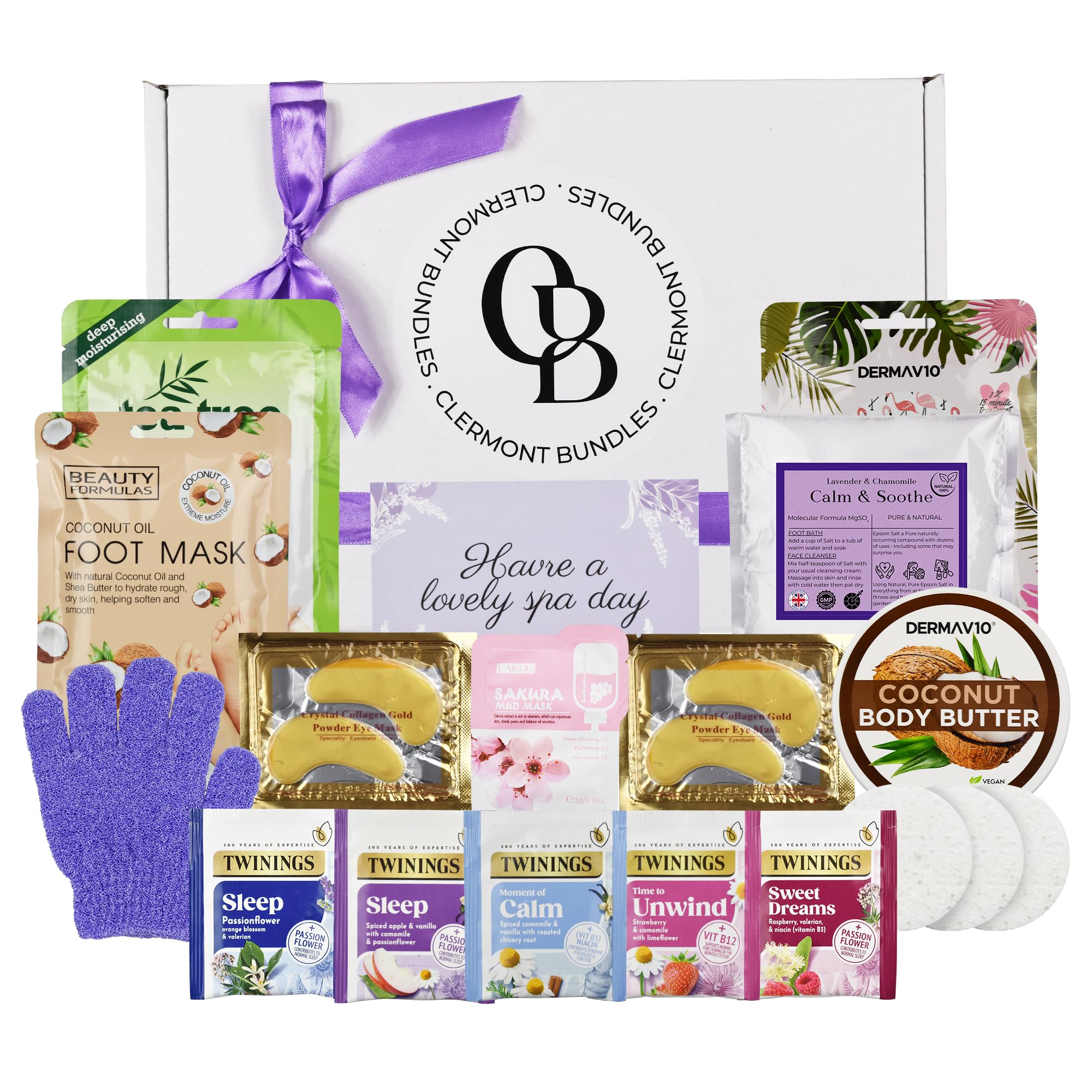 18-Piece Pamper Gift Set for Women | Self Care Spa Hamper