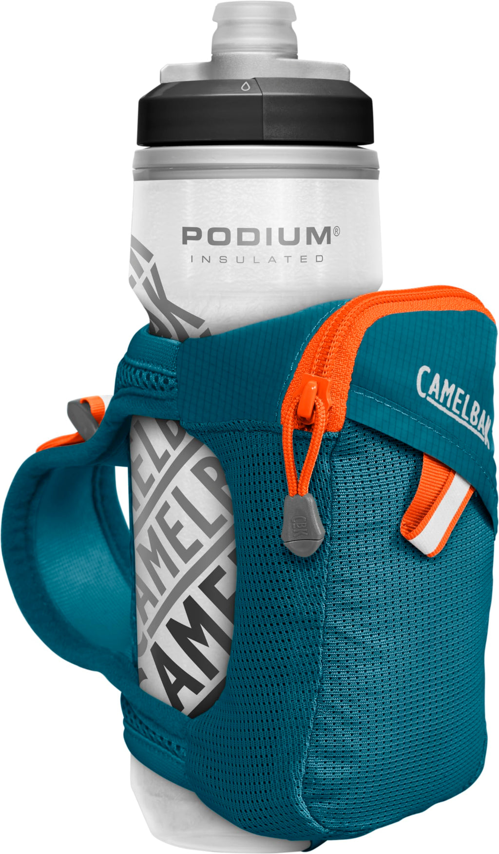 CamelBak Quick Grip Chill Insulated Handheld Running Bottle, 21oz
