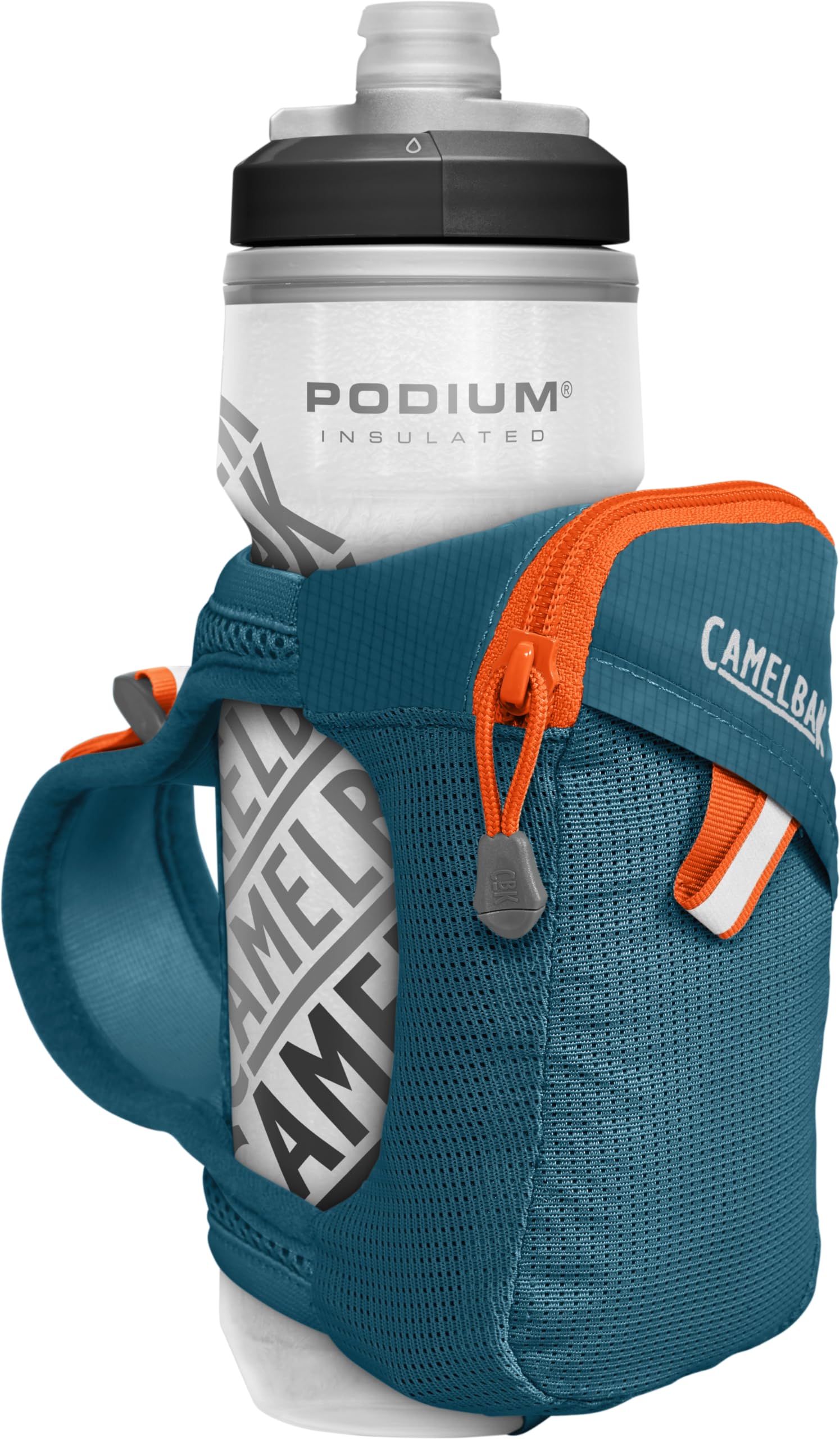 CamelBak Quick Grip Chill Insulated Handheld Running Bottle, 21oz