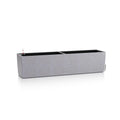 Lechuza BALCONERA Stone 80 Self-Watering Window Box Planter - Stone Gray