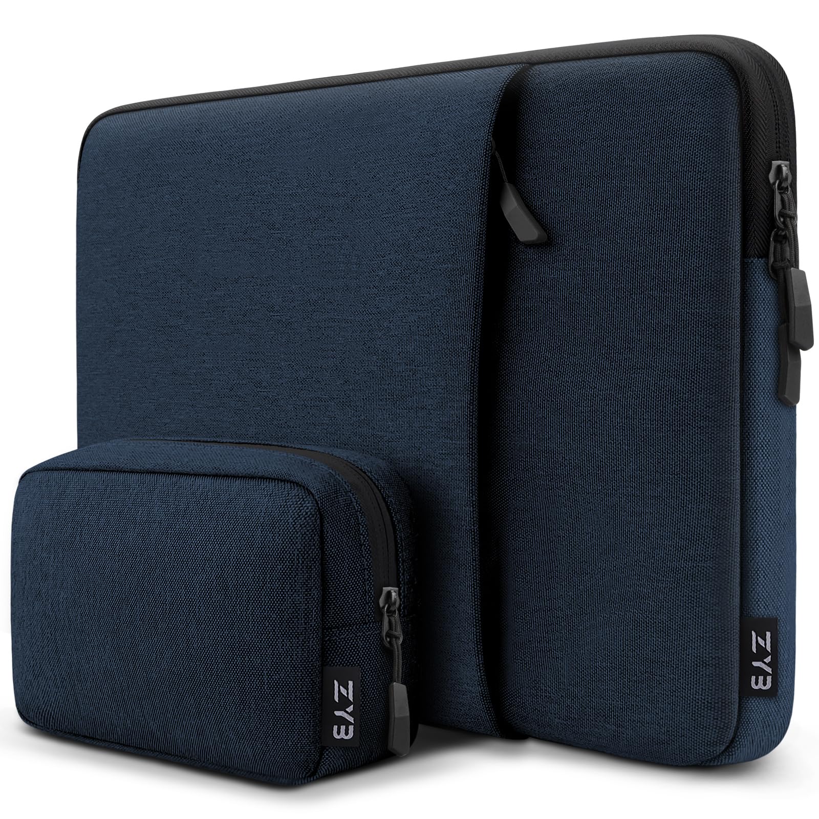 ZYB 14 Inch Laptop Sleeve | Waterproof Shockproof Case - Blue