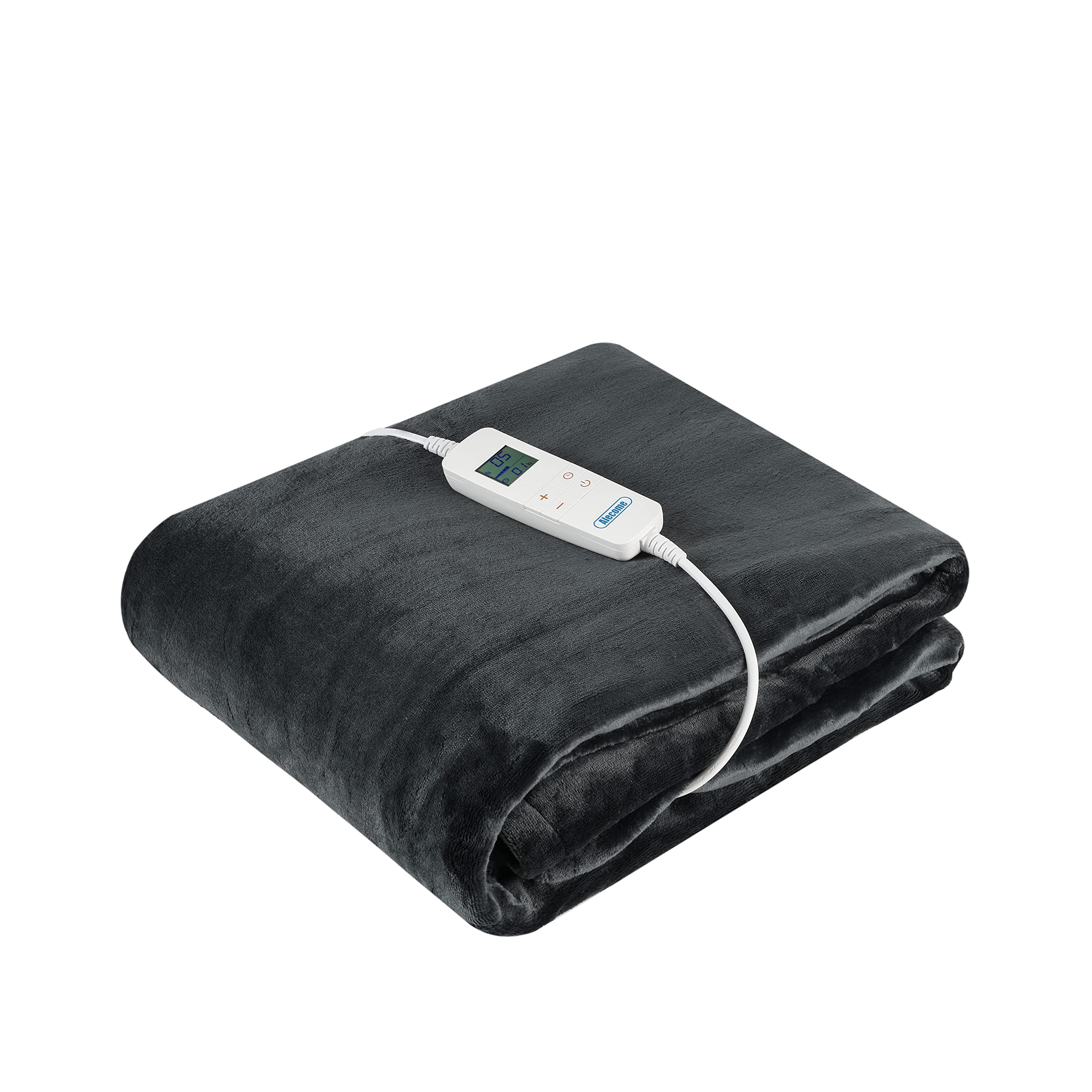 Jolof Store Electric Heated Throw Blanket – 10 Heat Settings, 220gsm Fleece