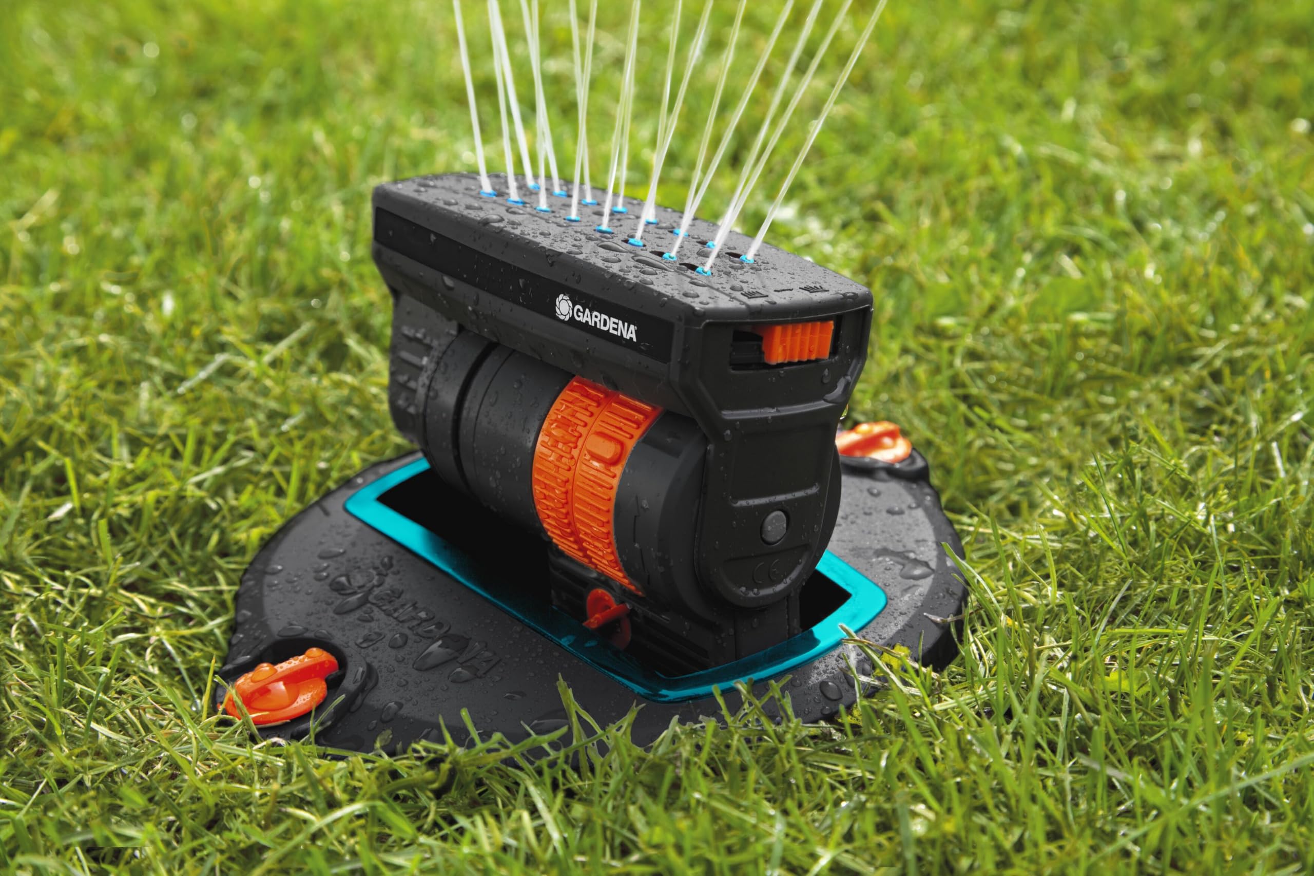 Gardena OS 140 Pop-Up Rectangular Sprinkler for Areas up to 140 m²