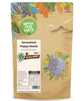 Wholefood Earth Unwashed Poppy Seeds – 2kg Bulk Baking Ingredients