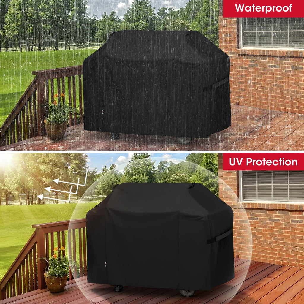 Unicook 165cm Heavy Duty Waterproof Grill Cover for Weber Genesis II 400