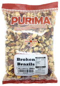 Purima Raw Broken Brazil Nuts – 1kg Bulk Bag of Fresh Natural Pieces