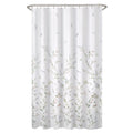 Maytex Dragonfly Garden Semi Sheer Fabric Shower Curtain | 70 x 72