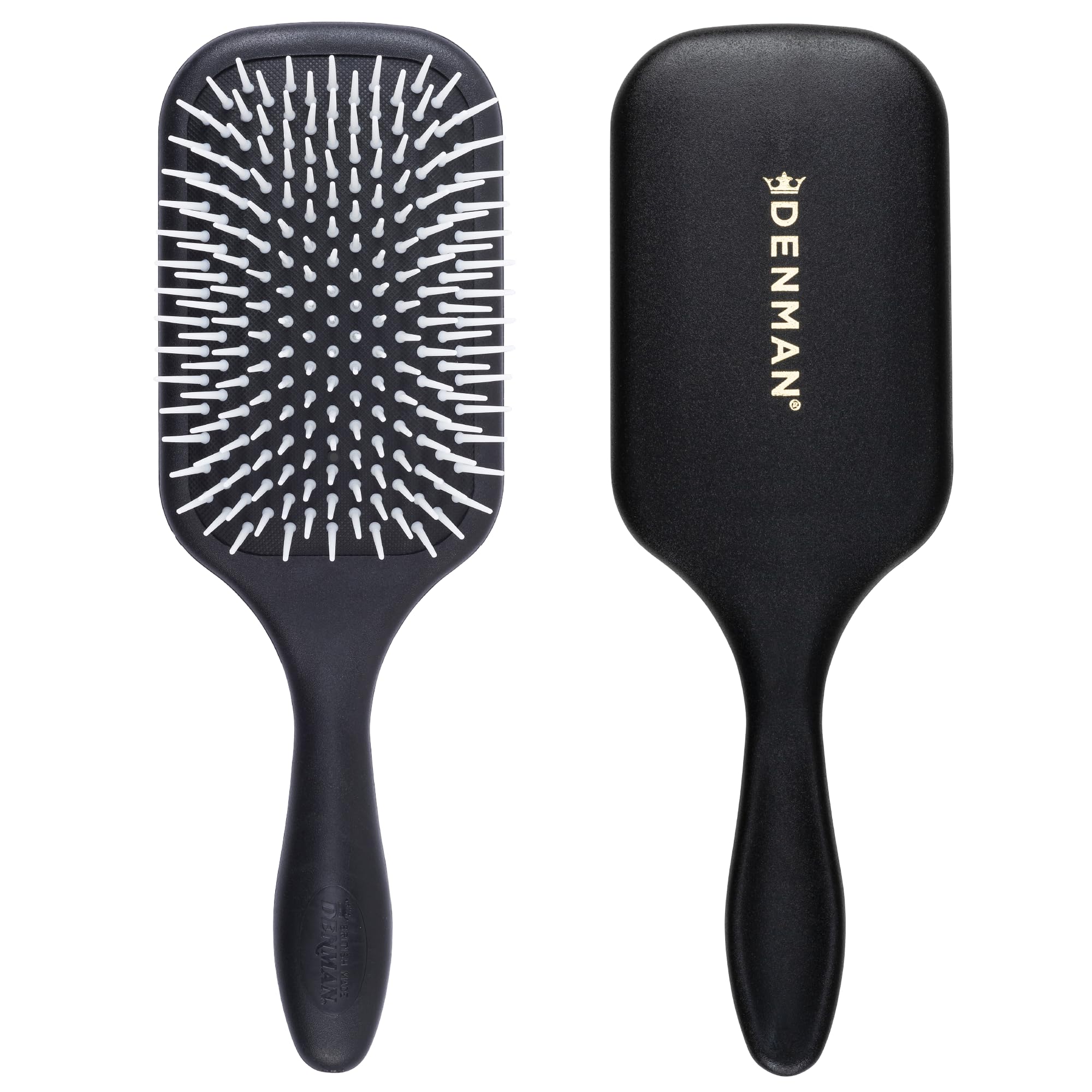 Denman D38 Paddle Detangler Hair Brush for Blow Drying and Styling
