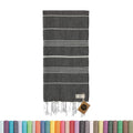 Turkish Beach Towel – 100% Cotton Sand Free Hammam Peshtemal