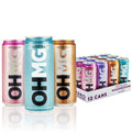 OHMG Sparkling Magnesium Water Variety Pack – 12 x 330ml Cans