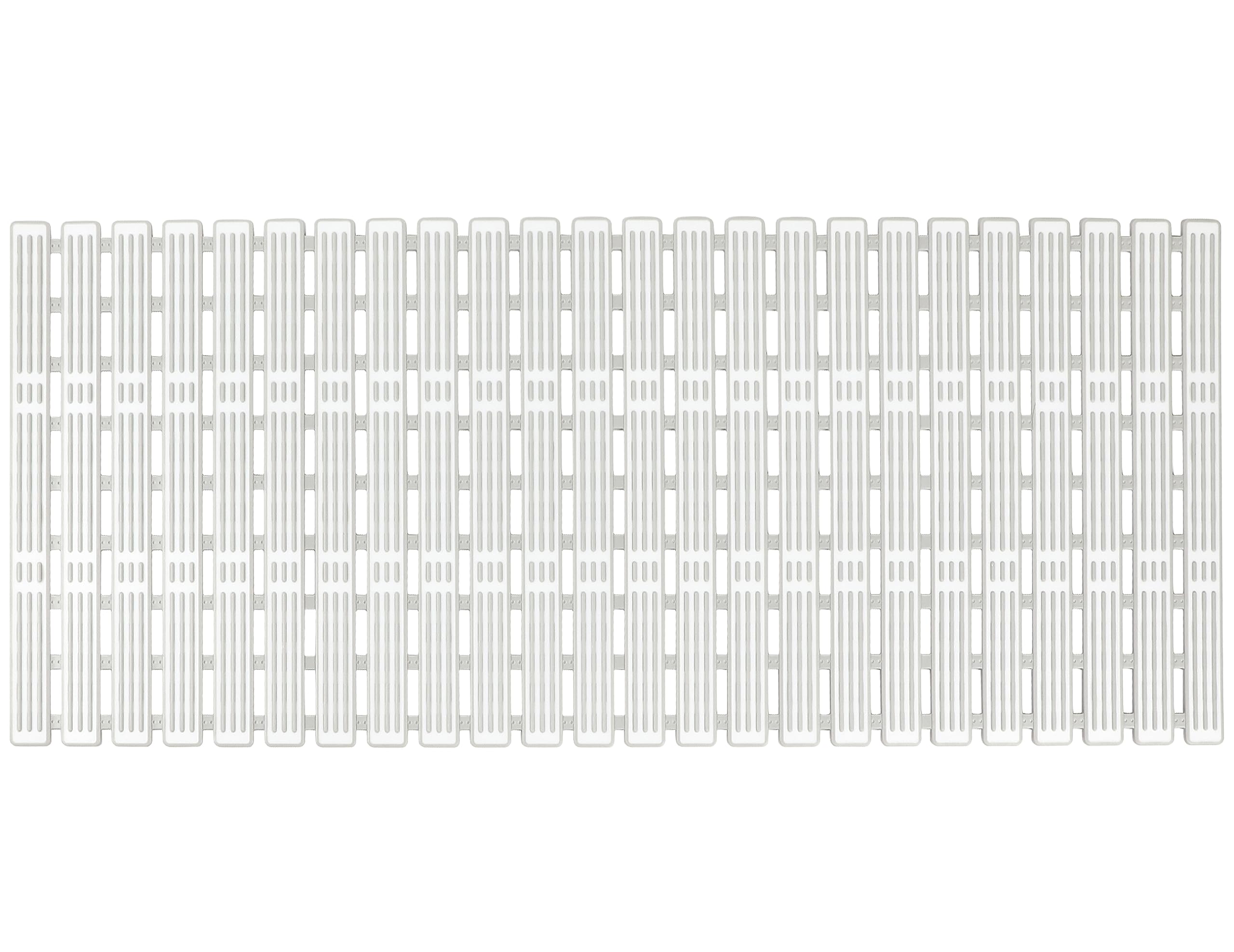 WELTRXE Extra Long Non-Slip Bath Mat | 90x40cm TPE Anti-Mould Shower Mat