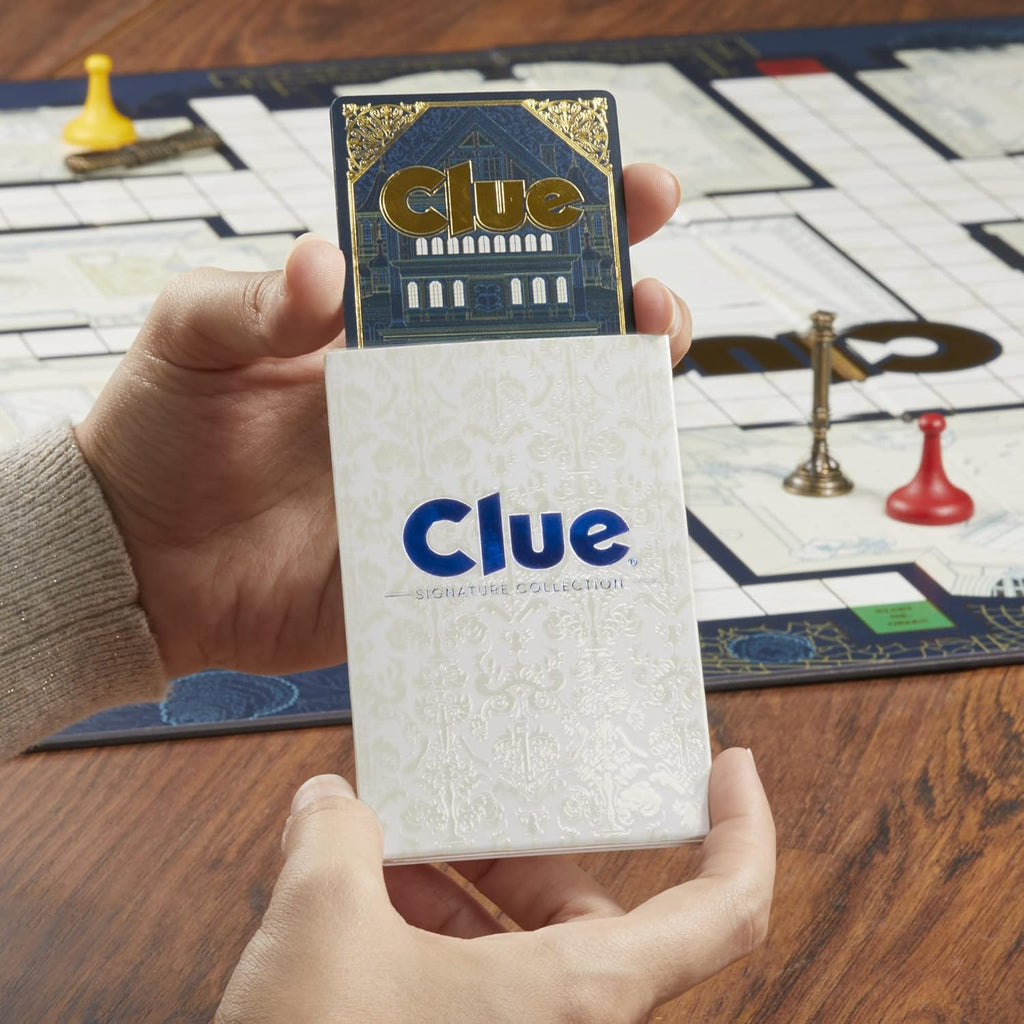 Hasbro Clue Signature Collection: Premium Mystery Family Board Game