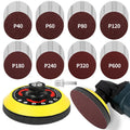 Pomsare 80PCS Angle Grinder Sanding Discs | 125mm Hook and Loop Set