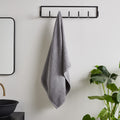 Catherine Lansfield Quick Dry Cotton Bath Sheet - Grey 90x140cm