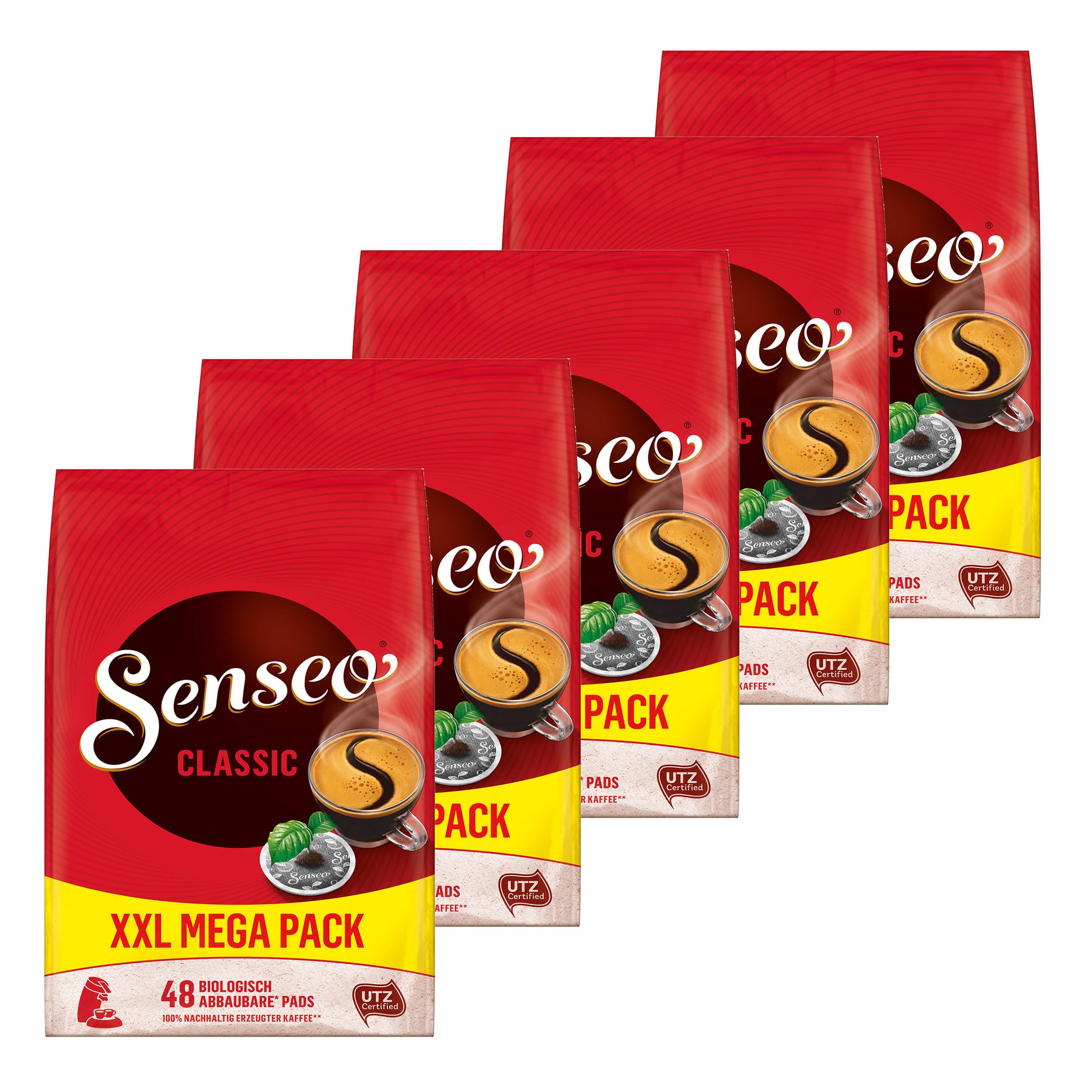 Senseo Kaffeepads Klassisch – 5er Pack (240 Pads) – Jolof Store