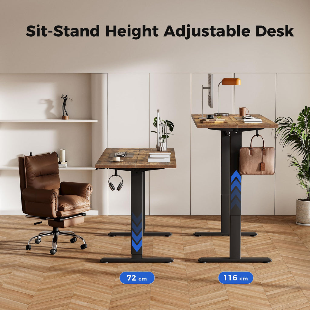 Agilestic Electric Standing Desk, 2 Memory Buttons, 130x60cm