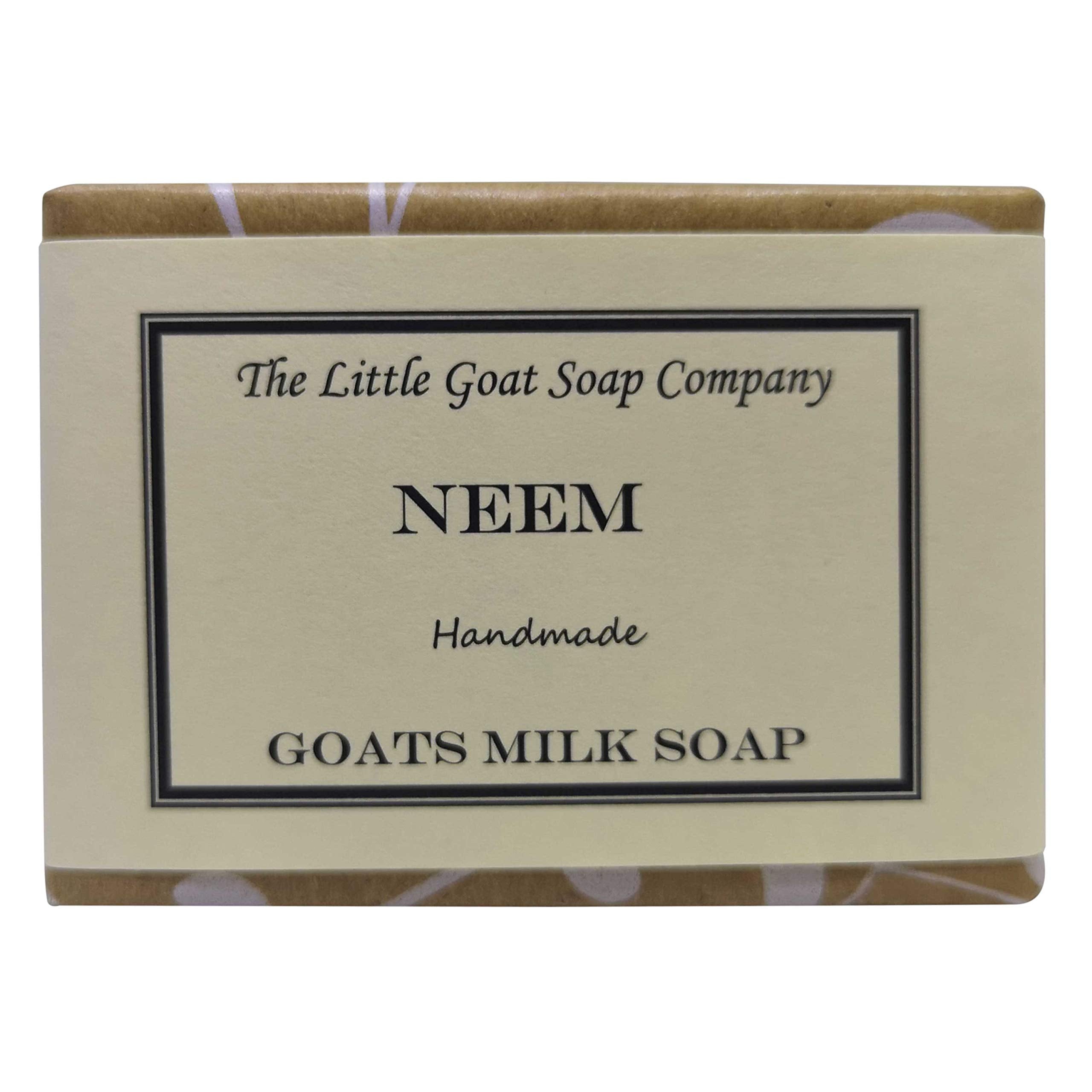 Jolof Store Neem Goats Milk Soap 100g – Handmade for Eczema & Psoriasis