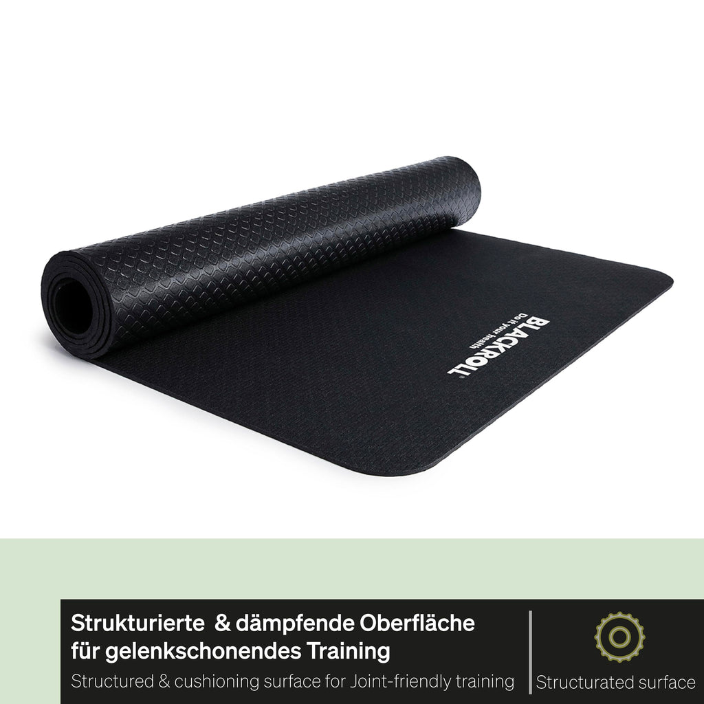 Blackroll Non-Slip Fitness Mat – 5mm Cushioned Yoga & Pilates Mat