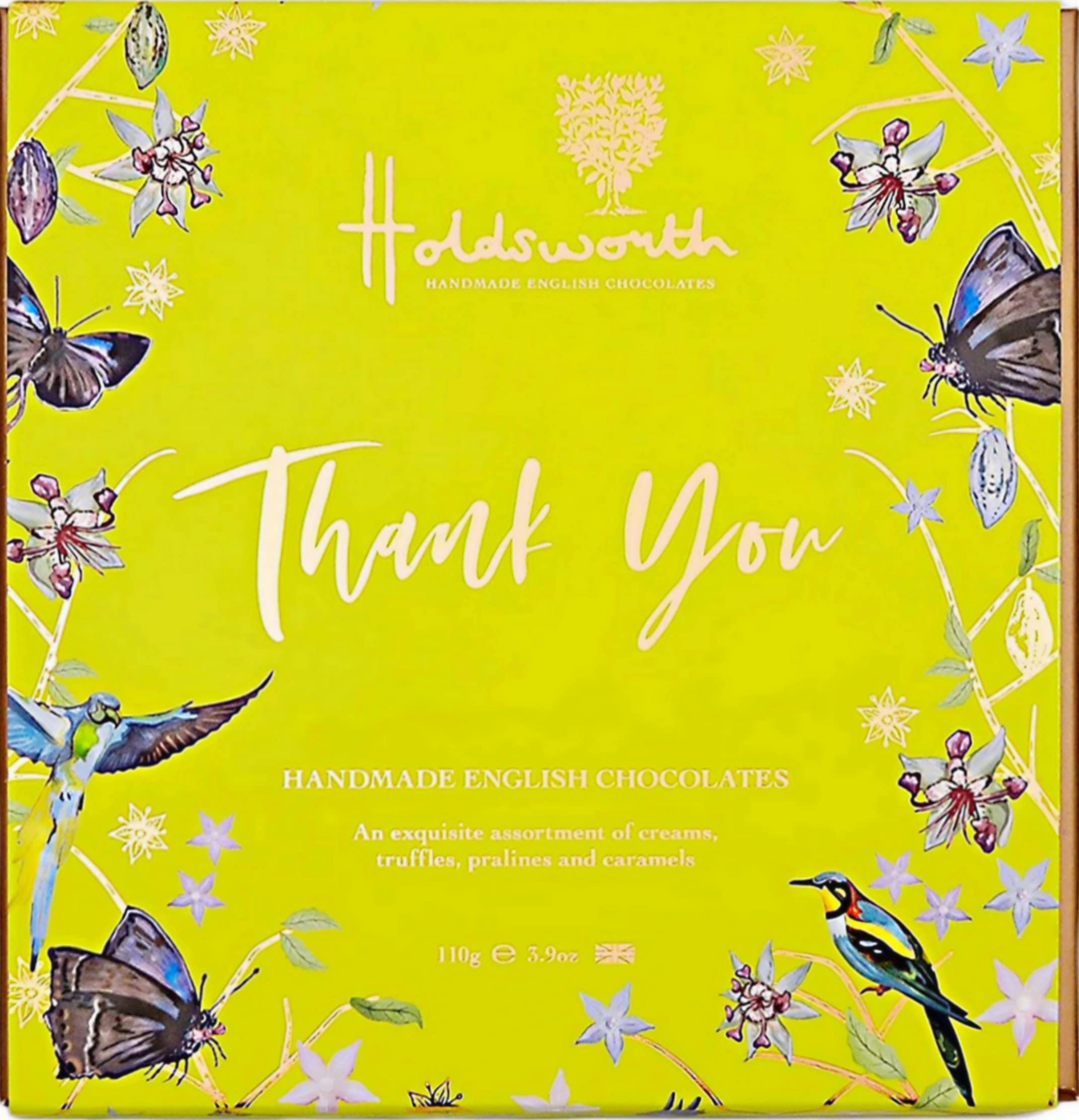 Holdsworth Chocolates Thank You Gift Box – Handmade Truffles & Assortment