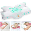 Elviros Cervical Memory Foam Pillow – Orthopedic Neck Support for Pain