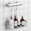 Shower Caddy Hanging SUS304 Stainless Steel No-Drilling Organiser Storage - image 1