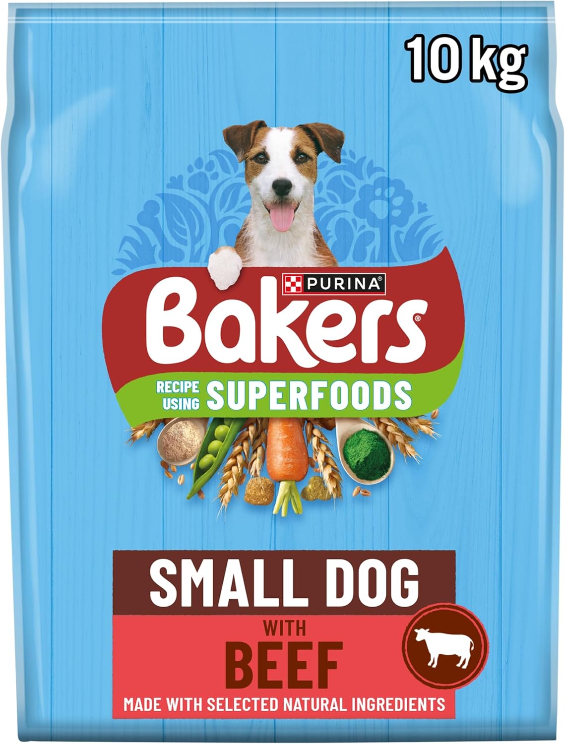 Jolof Store Small Breed Dry Dog Food – Beef & Vegetable Kibble 10kg