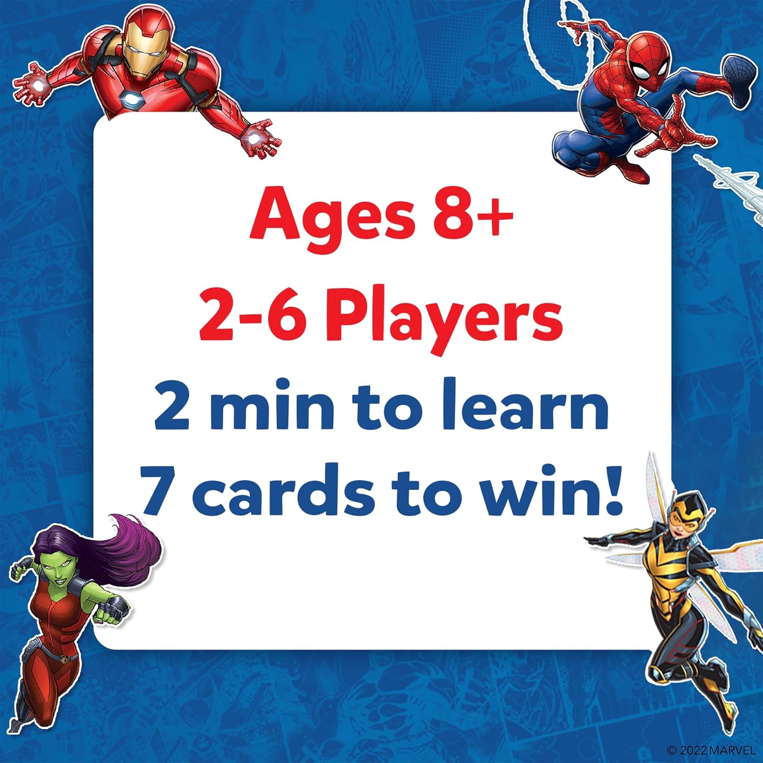 Skillmatics Guess in 10 Marvel Edition - Trivia Card Game for Kids
