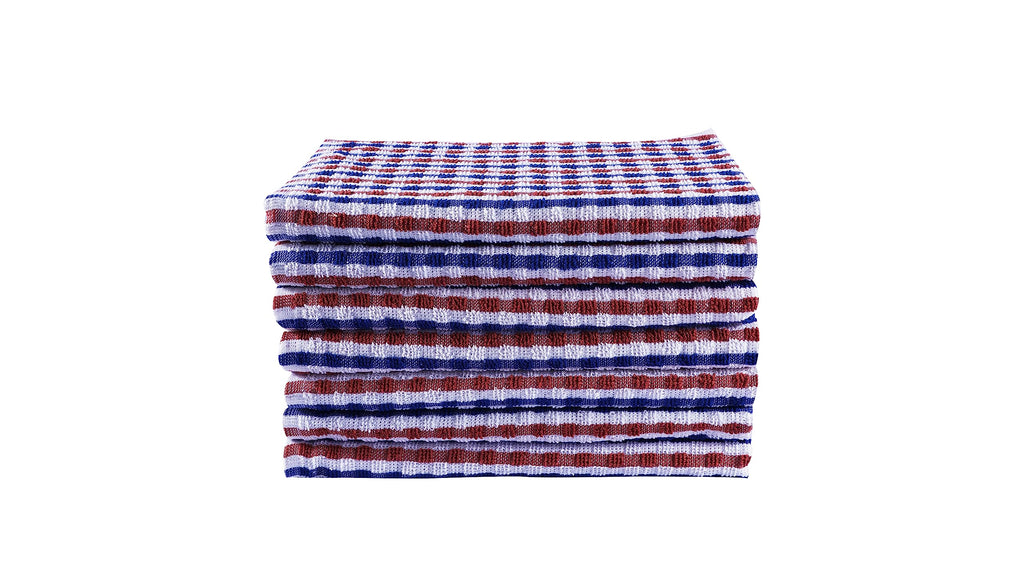 QUALITY HOME TEXTILES 100% CottonTerry Towelling Tea Towels with Hanging Loop | Pack of 3| Kitchen Hand Towels Dish Cloth Super Absorbent Soft Touch - image 5
