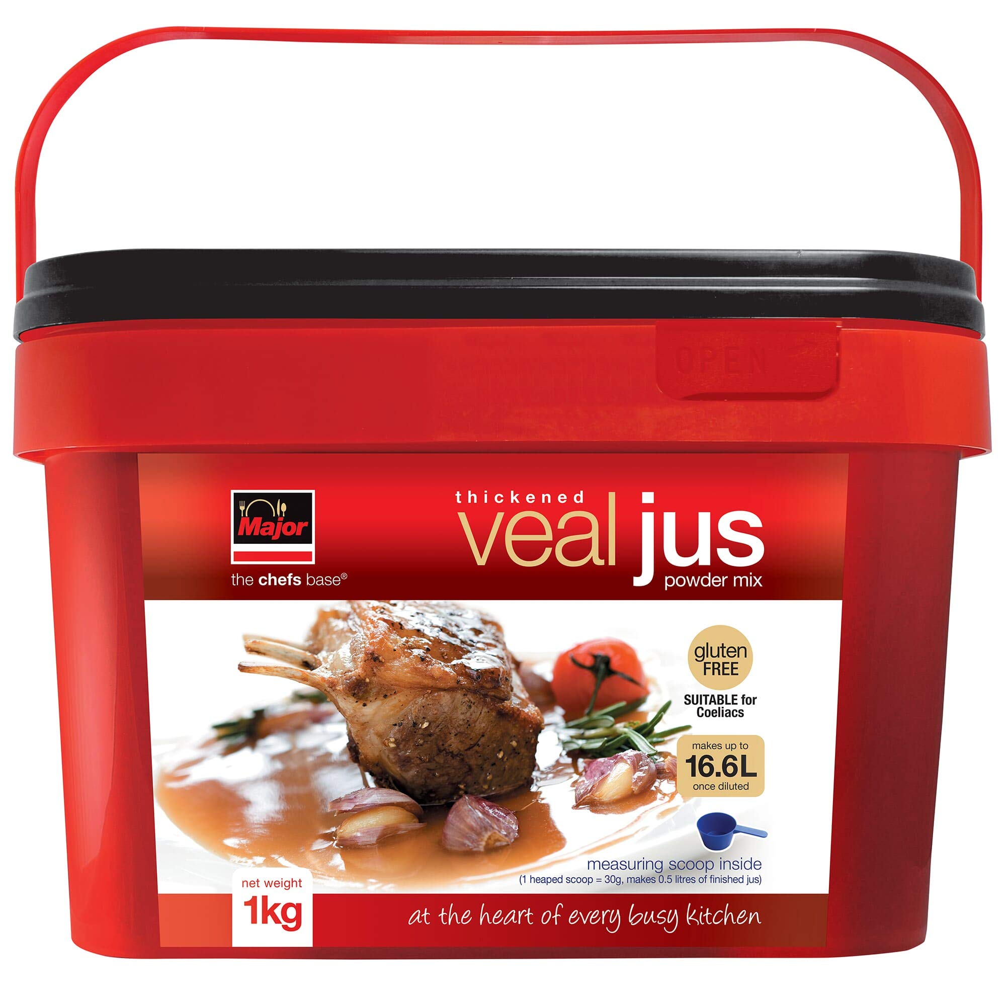 Major Gluten Free Veal Jus Powder Mix – Gourmet Sauce Base - 1kg