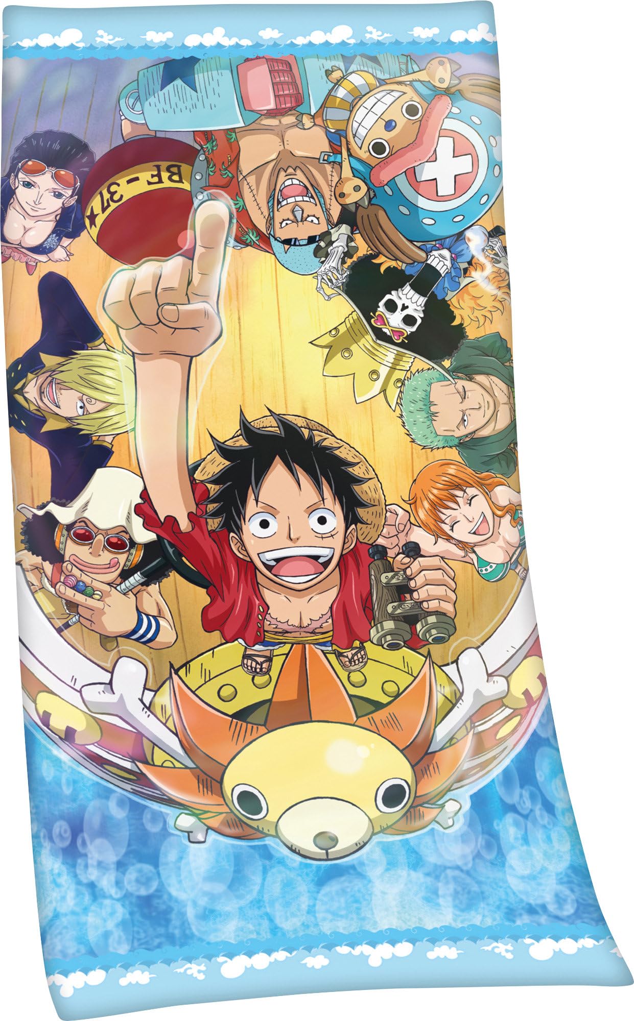 Herding One Piece Velour Beach Towel | 100% Cotton | 75 x 150 cm