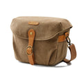 Bagsmart Vintage Canvas Camera Messenger Bag for SLR DSLR - Khaki