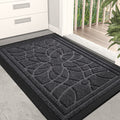 DEXI Door Mat | 60x90cm Heavy Duty Non-Slip Entrance Rug - Grey