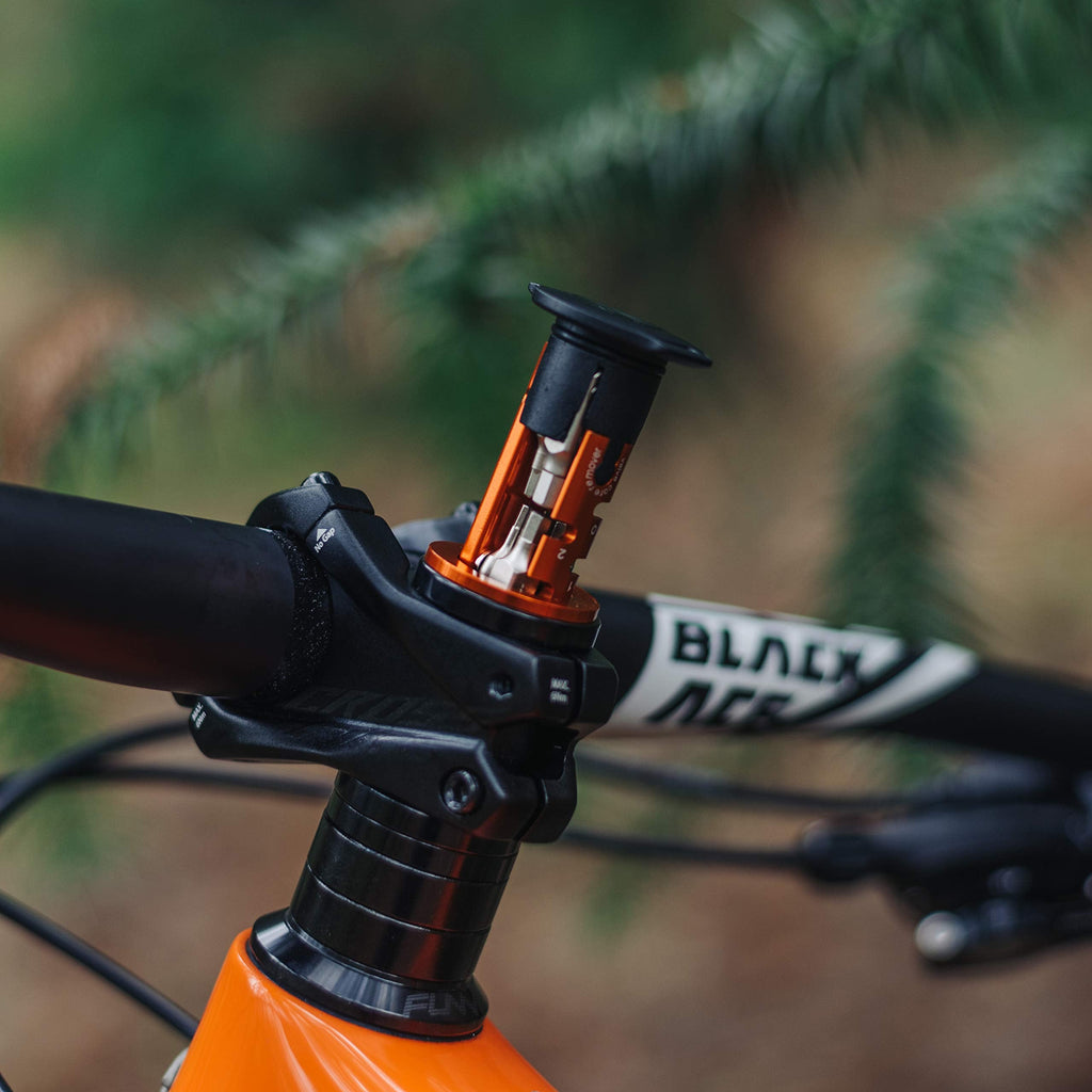 Granite Stash Multi-Tool Kit | Tapered Steerer Bike Tool - Black