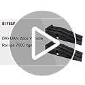 DAYUAN 7 Ton Heavy Duty Plastic Car Ramps for Vehicle Service - 2 Pack