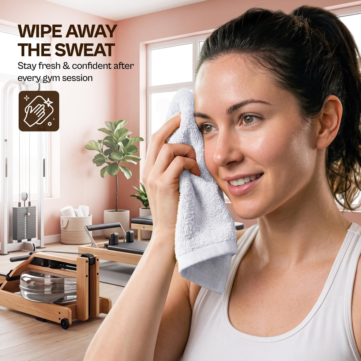 Utopia Towels Cotton Washcloths Set - 100% Ring Spun Cotton, Premium Quality Flannel Face Cloths, Highly Absorbent and Soft Feel Fingertip Towels - image 3