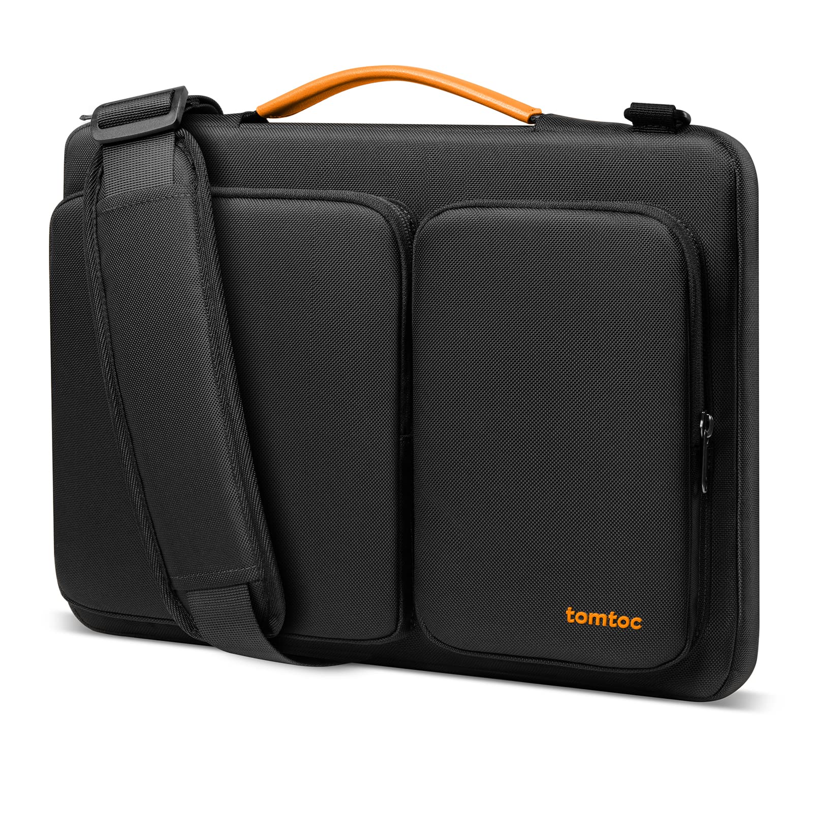 tomtoc 14 Inch Laptop Shoulder Bag – 360 Protective Case for MacBook Pro