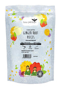 Tea People Dried Ginger Root Pieces - 250g Loose Leaf Herbal Tea