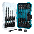 Libraton 19-Piece Countersink Drill Bit Set for Woodworking | 1/4" Hex