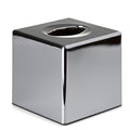 Jolof Store Square Chrome Tissue Box Dispenser – Cube Tissue Holder
