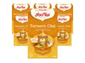 Yogi Tea Organic Turmeric Chai Herbal Tea - 102 Teabags (6 Packs)