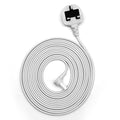 BrightOn Power Cord for Sonos Era 100/300 & Sub – 5m UK Cable, White
