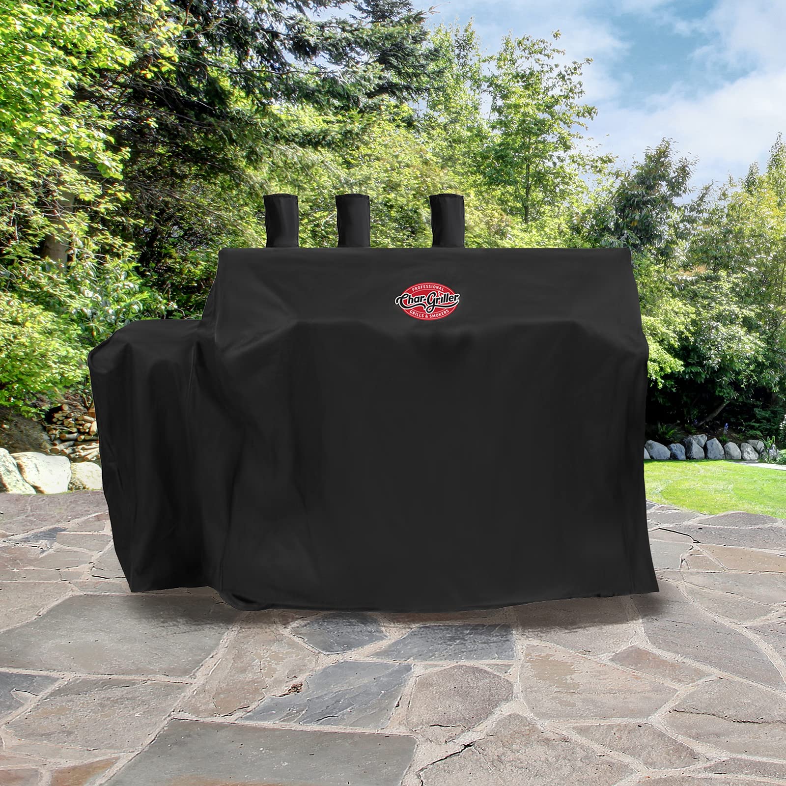 Char-Griller Duo Barbecue Cover – Weatherproof Grill Protection